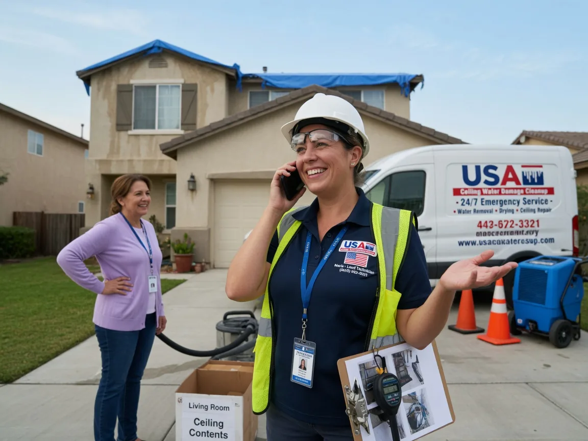 Ceiling Water Damage Restoration New Vienna, IA FAQs